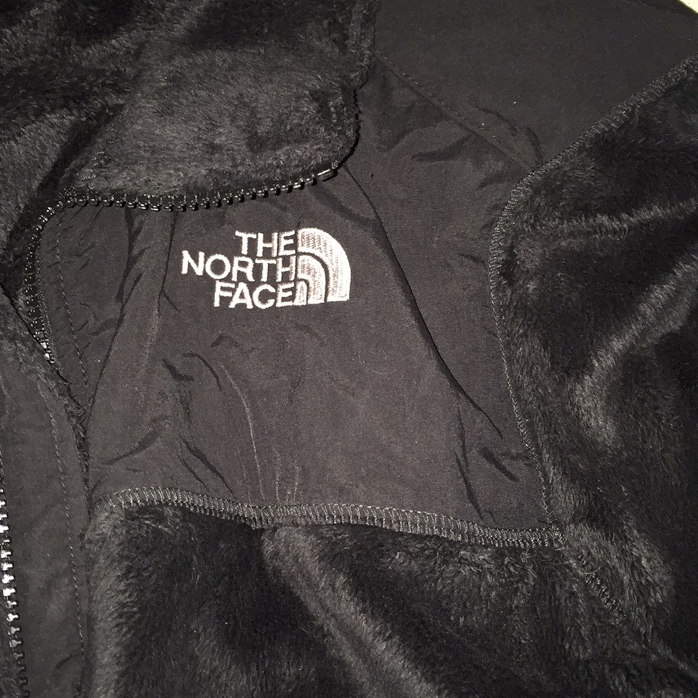 North face furry jacket